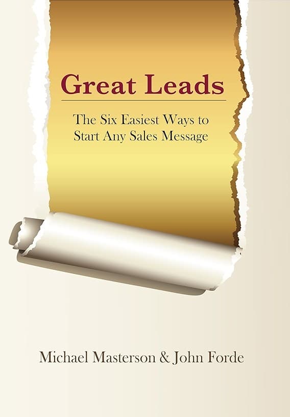 The cover of the book Great Leads