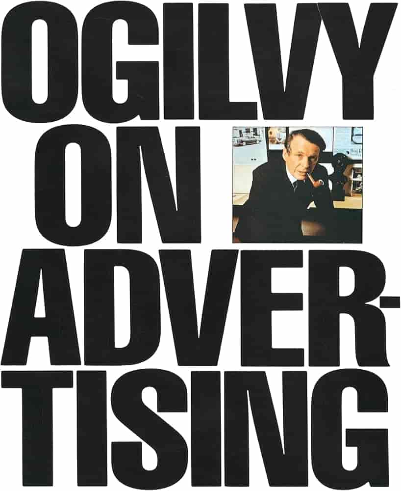 The cover of the book Ogilvy on Advertising